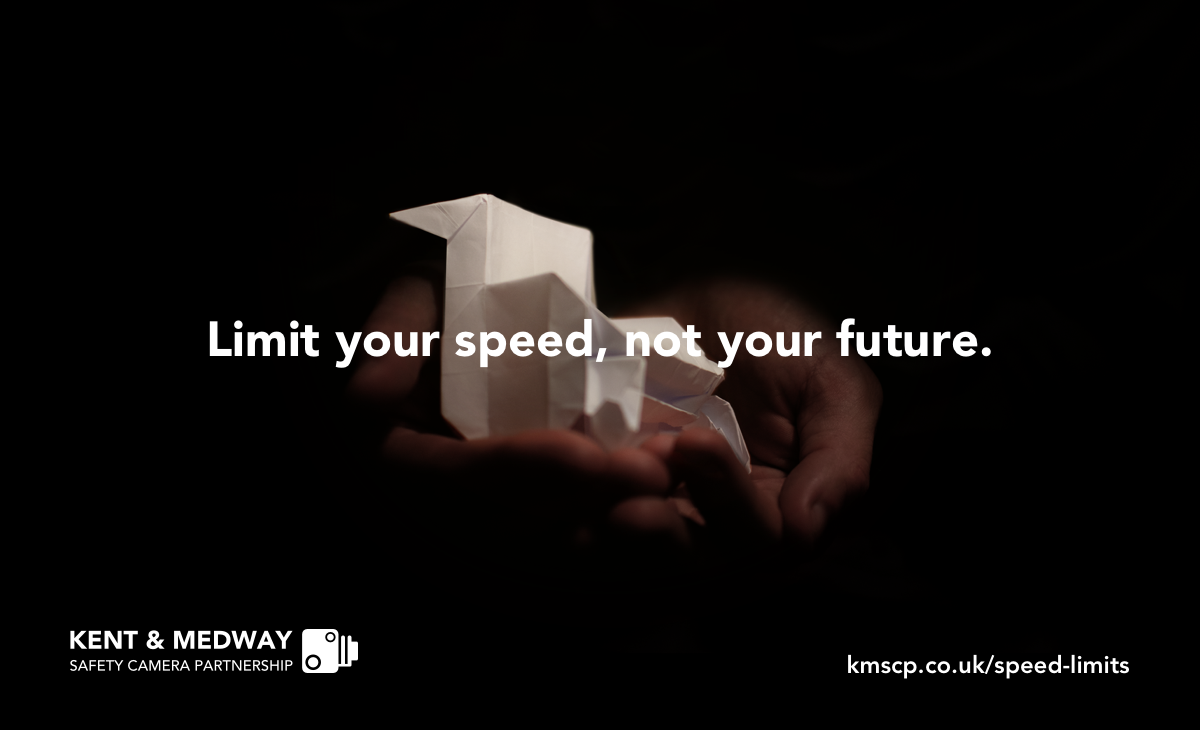 Kent & Medway Safety Camera Partnership Campaign - Limit Your Speed, Not Your Future